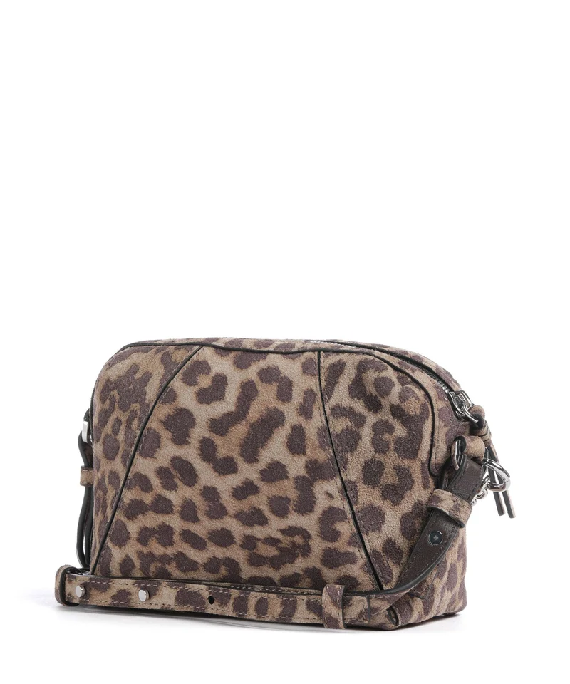 Les Visionnaires Lynn Cozy Chain Umhängetasche leo print