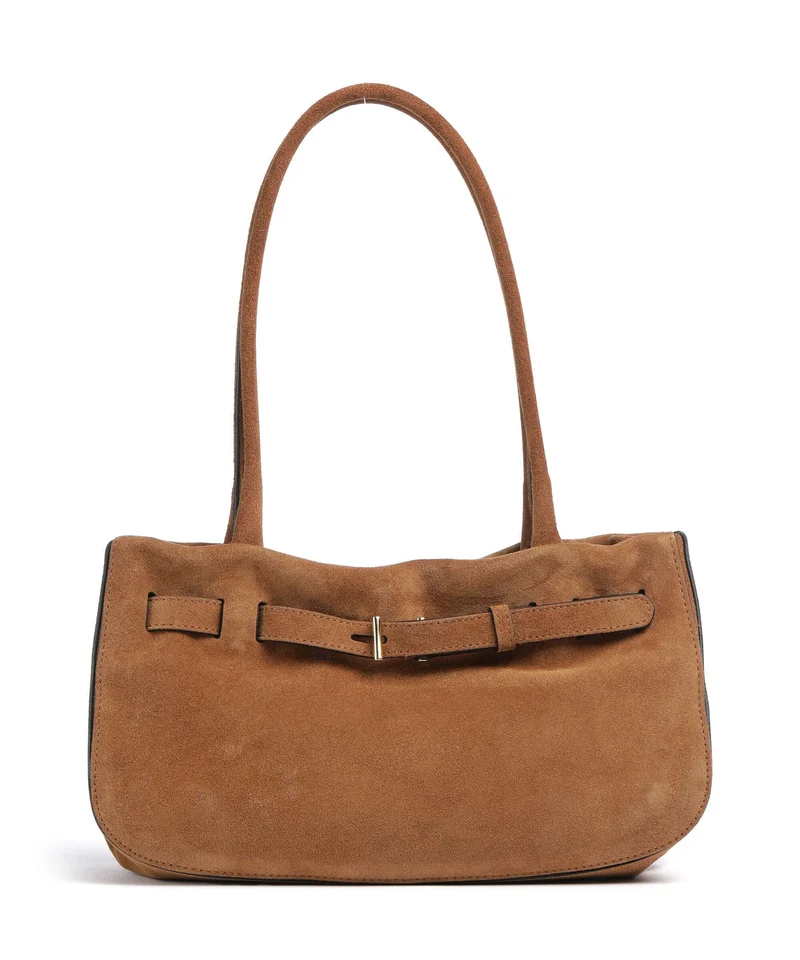 Abro Suede Jill Schultertasche cuoio