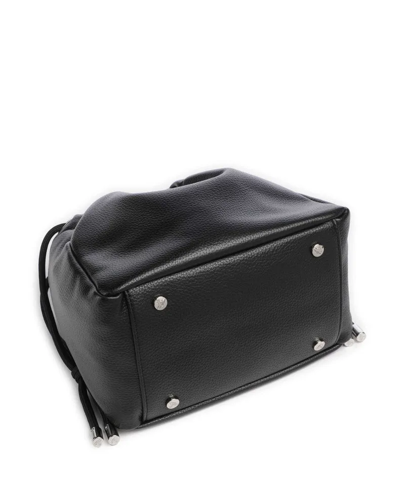 Vivienne Westwood Hilary Grain Small Bucket Handtasche black