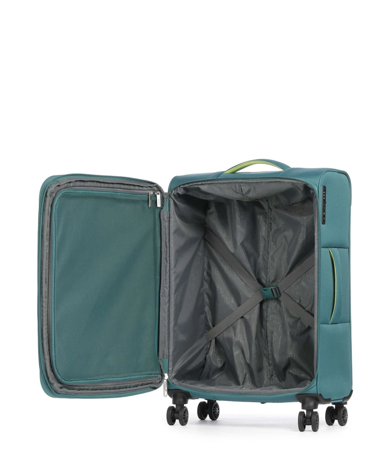 American Tourister Cloudrider M 4-Rollen Trolley misty teal
