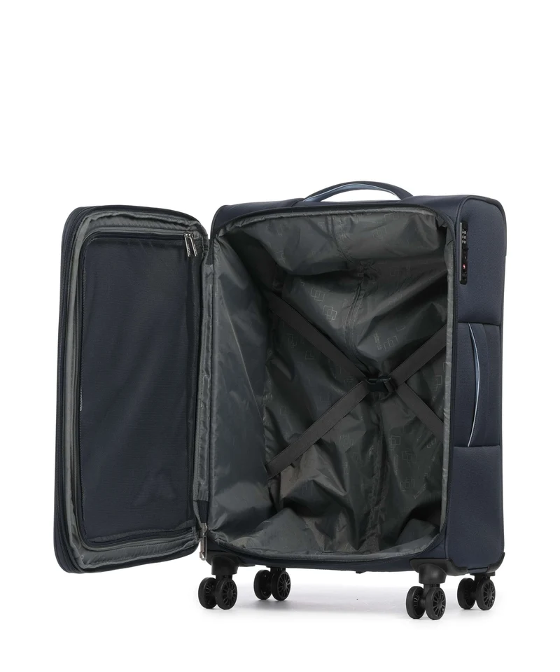 American Tourister Cloudrider M 4-Rollen Trolley sky navy