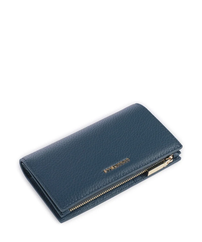 Coccinelle Metallic Soft Geldbörse deep blue