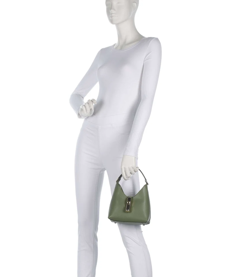 Furla Iride Mini Umhängetasche avocado