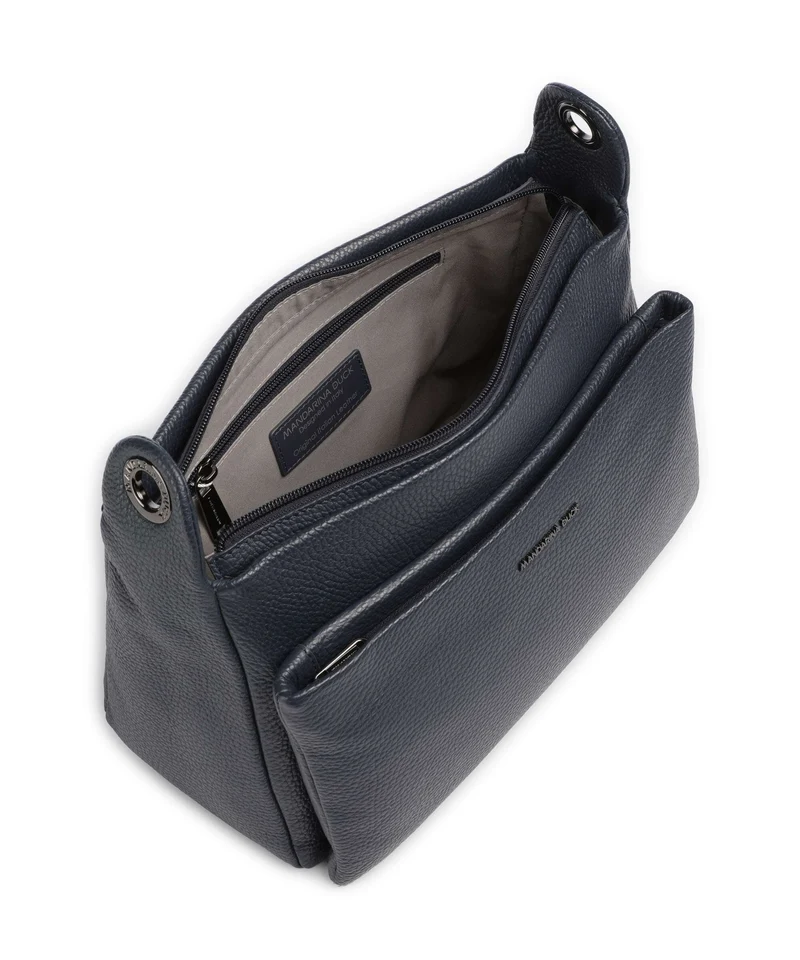 Mandarina Duck Mellow Leather Schultertasche dress blue