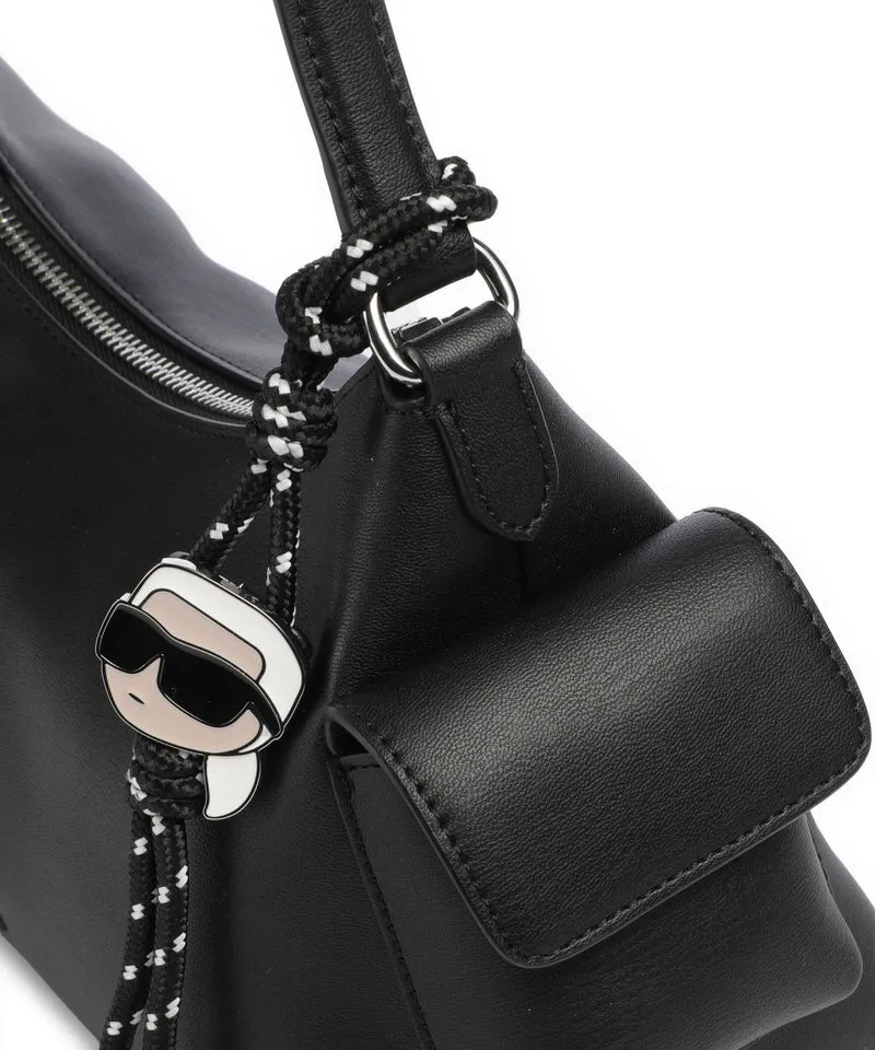 Karl Lagerfeld Ikon Schultertasche black