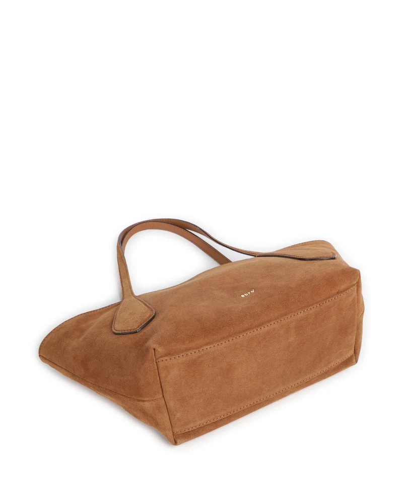 Abro Suede Carina Shopper cuoio