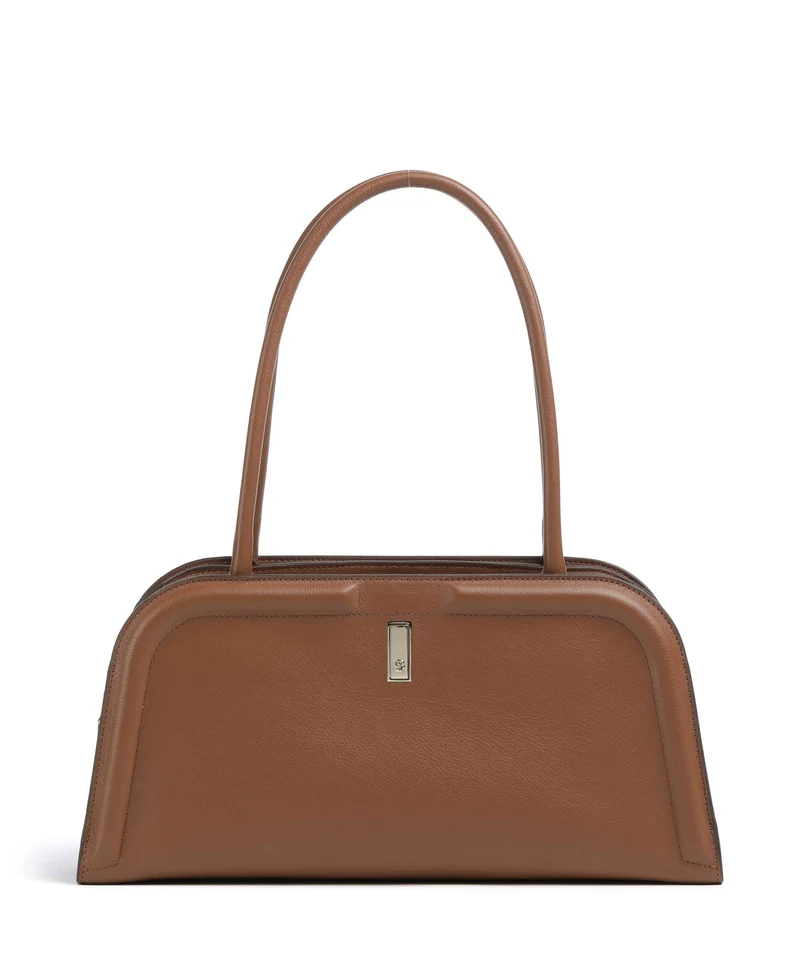 BOSS Ariell Schultertasche medium brown