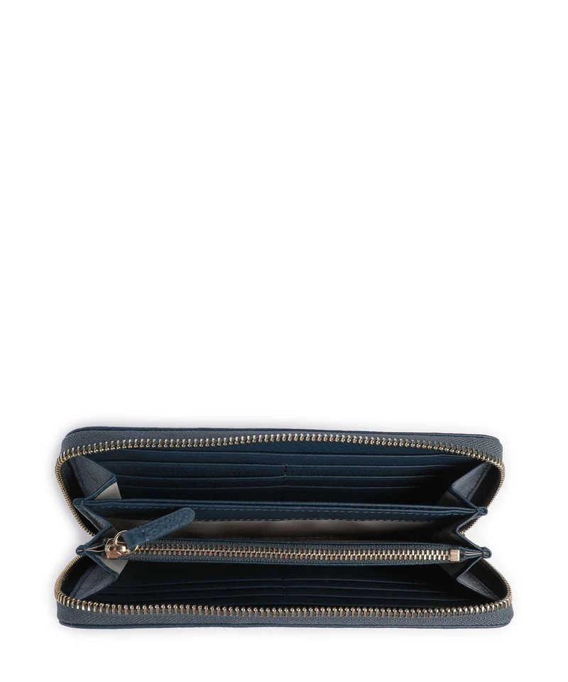 Coccinelle Metallic Soft Geldbörse deep blue