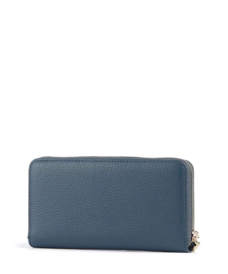 Coccinelle Metallic Soft Geldbörse deep blue