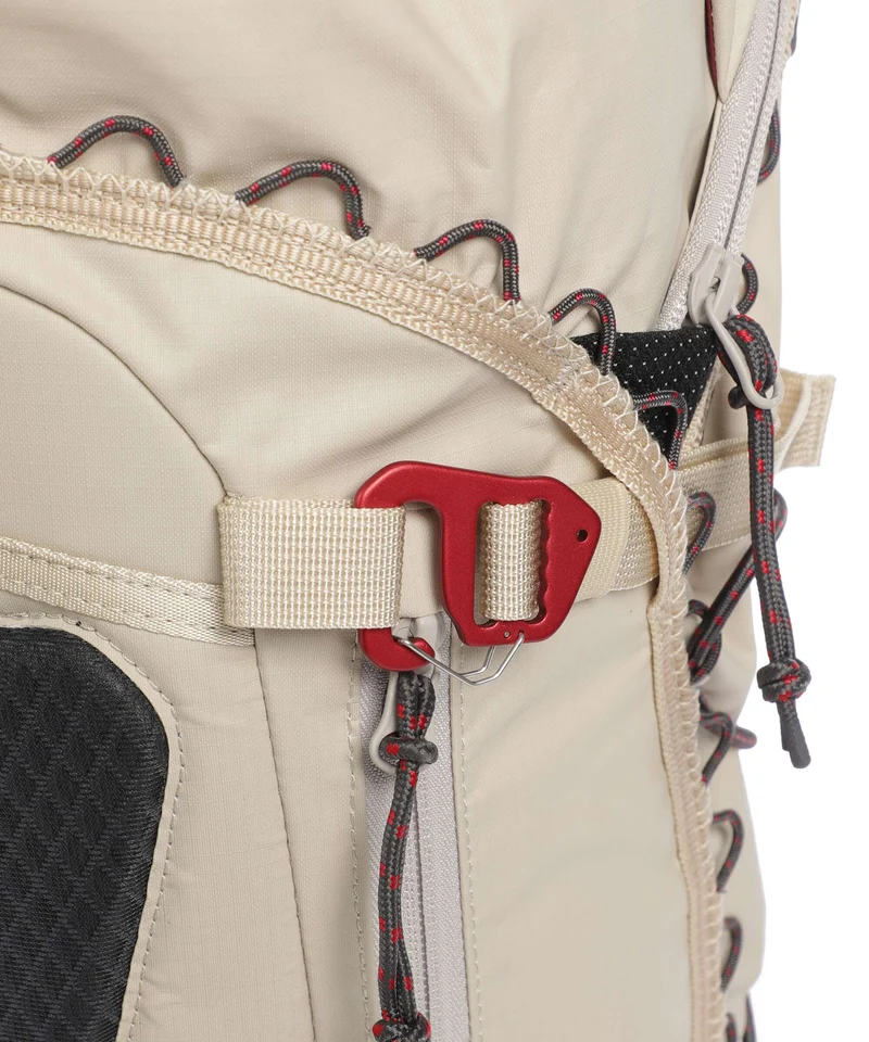 Klättermusen Gyme 25 Wanderrucksack silver/creme