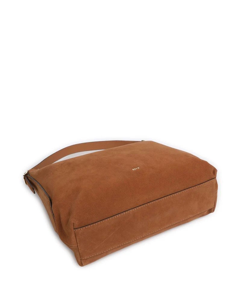 Abro Suede Carina Beuteltasche cuoio