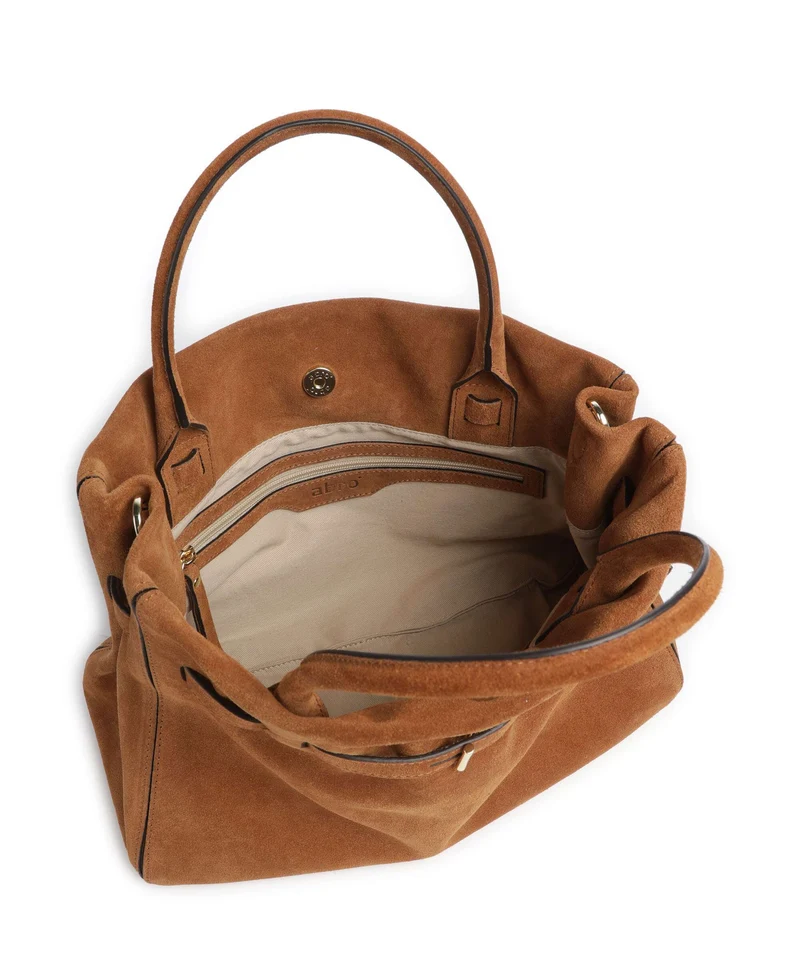 Abro Suede Jill Handtasche cuoio