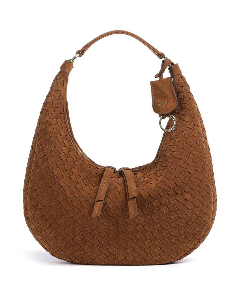 Abro Suede Nana Small Beuteltasche cuoio