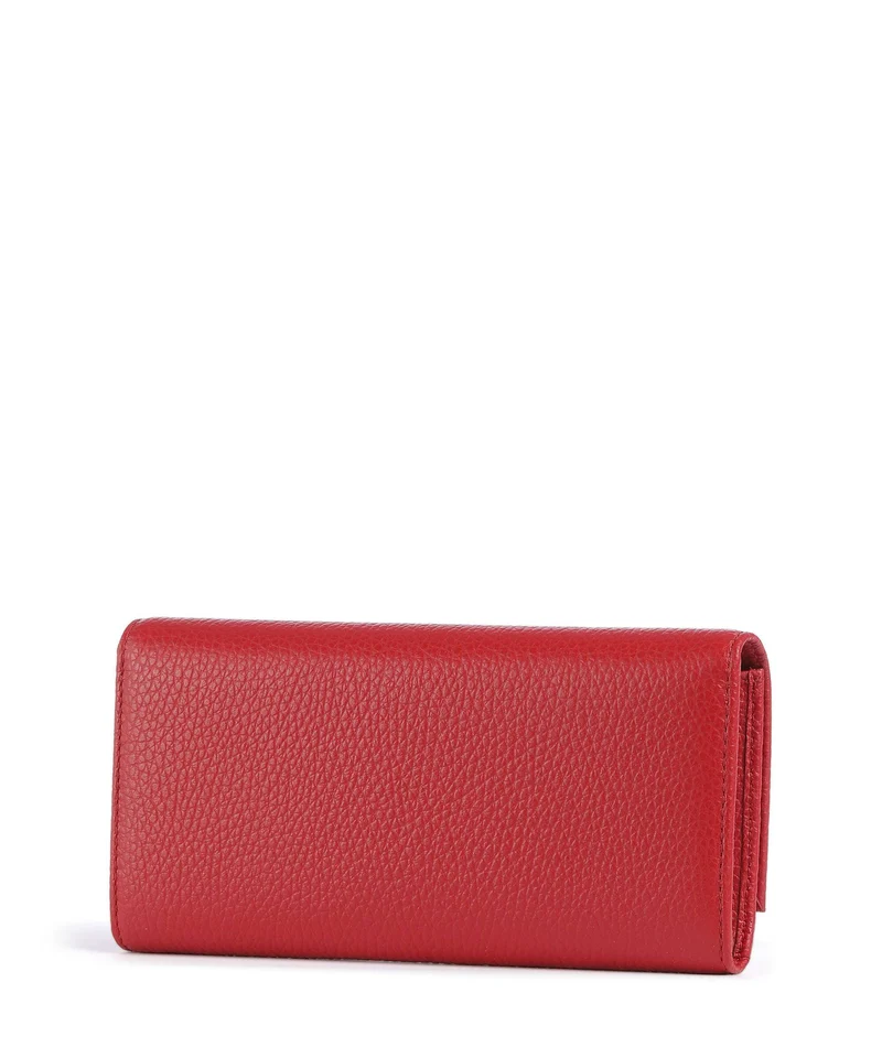 Coccinelle Metallic Soft Geldbörse scarlet