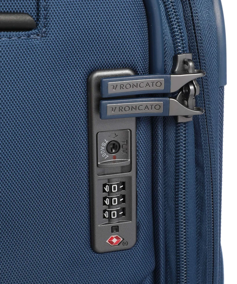 Roncato Gateway 4-Rollen Trolley blue
