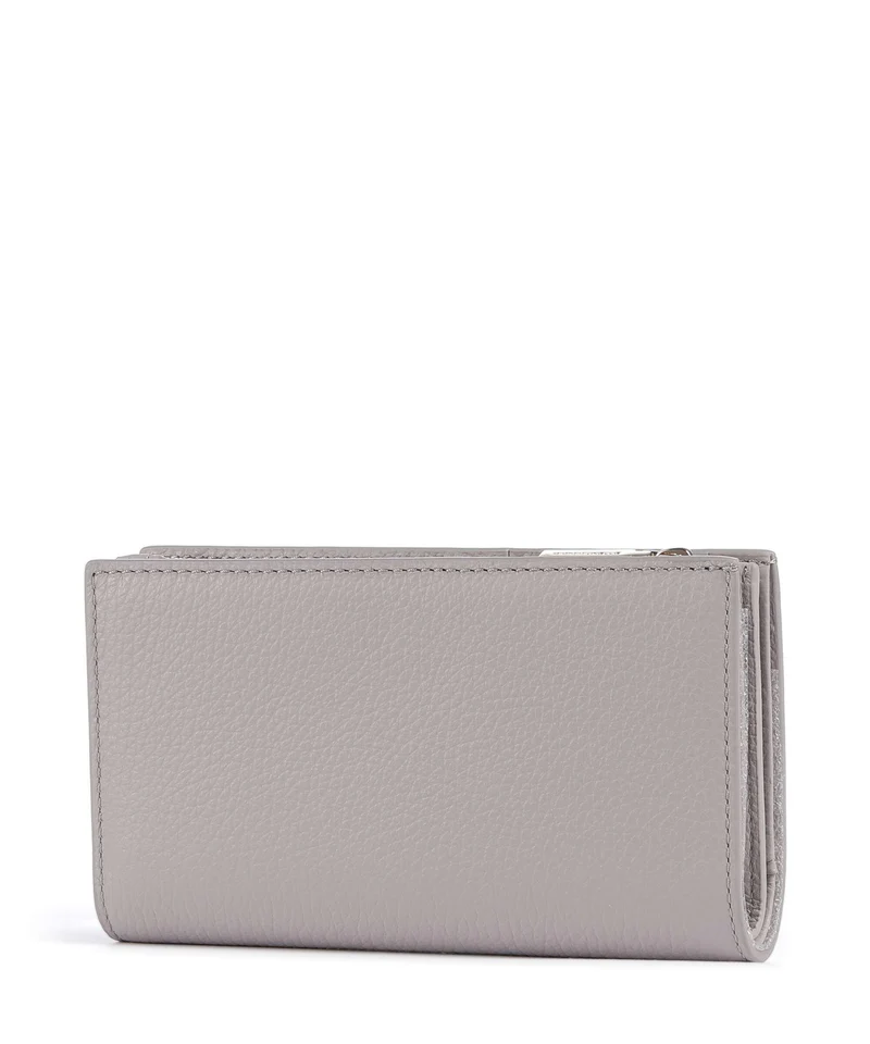 Coccinelle Metallic Soft Geldbörse oyster