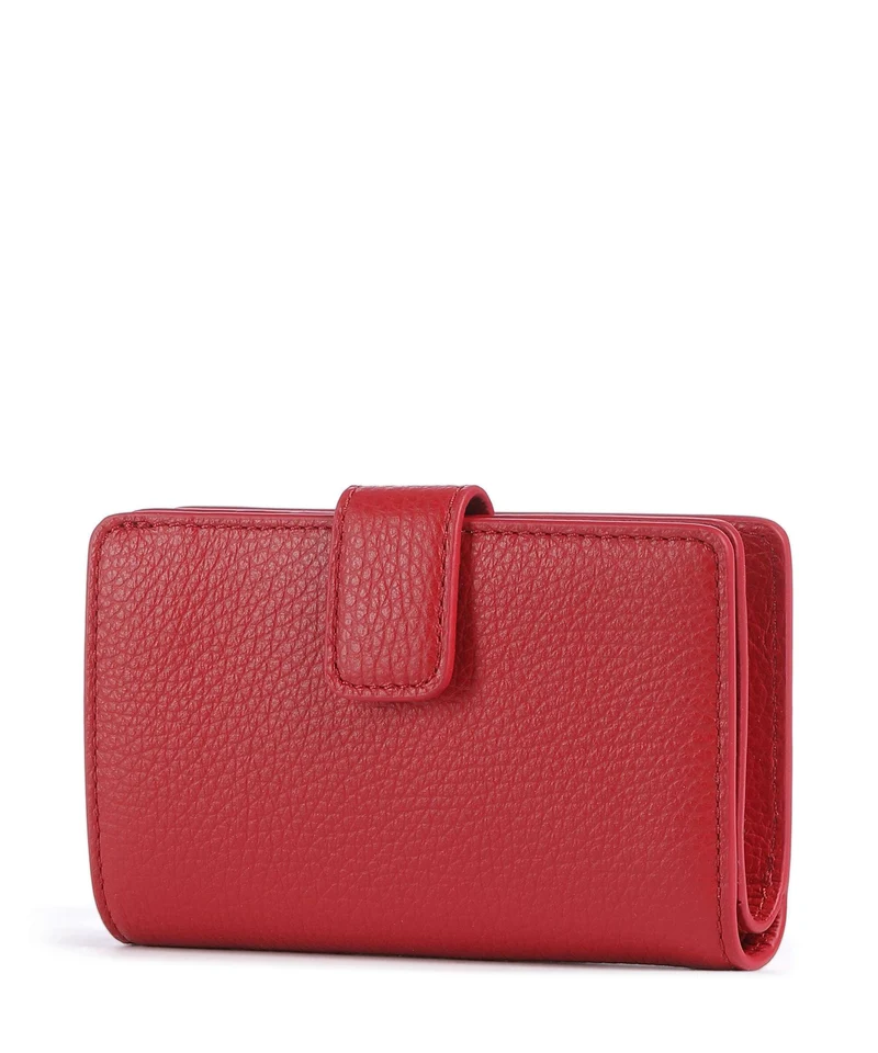 Coccinelle Metallic Soft Geldbörse scarlet