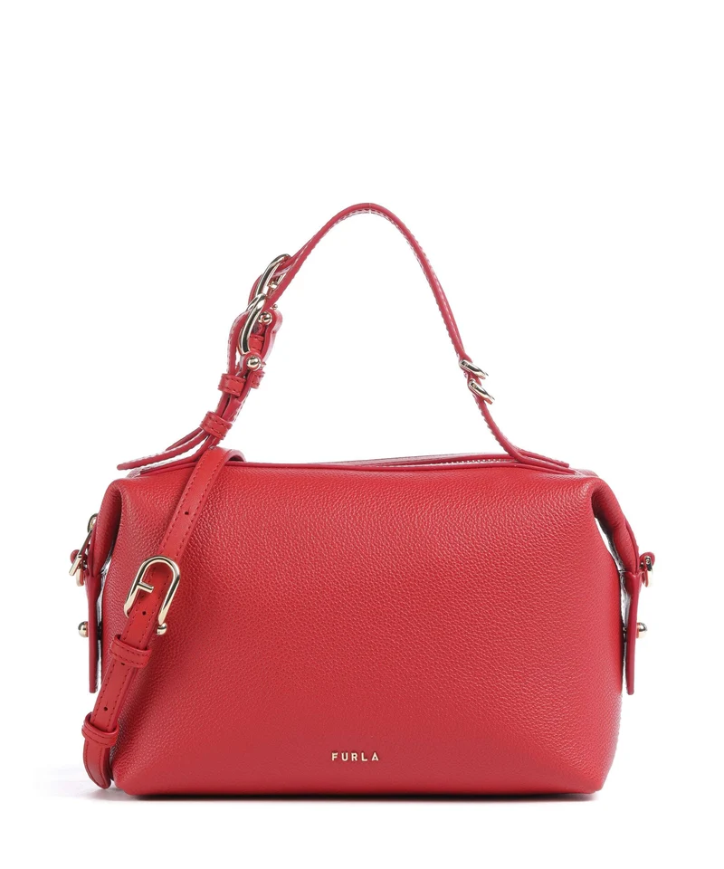 Furla Double Mini Handtasche red