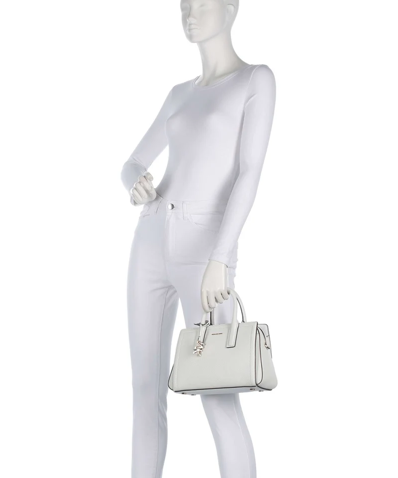 Michael Kors Laila Small Handtasche optic white