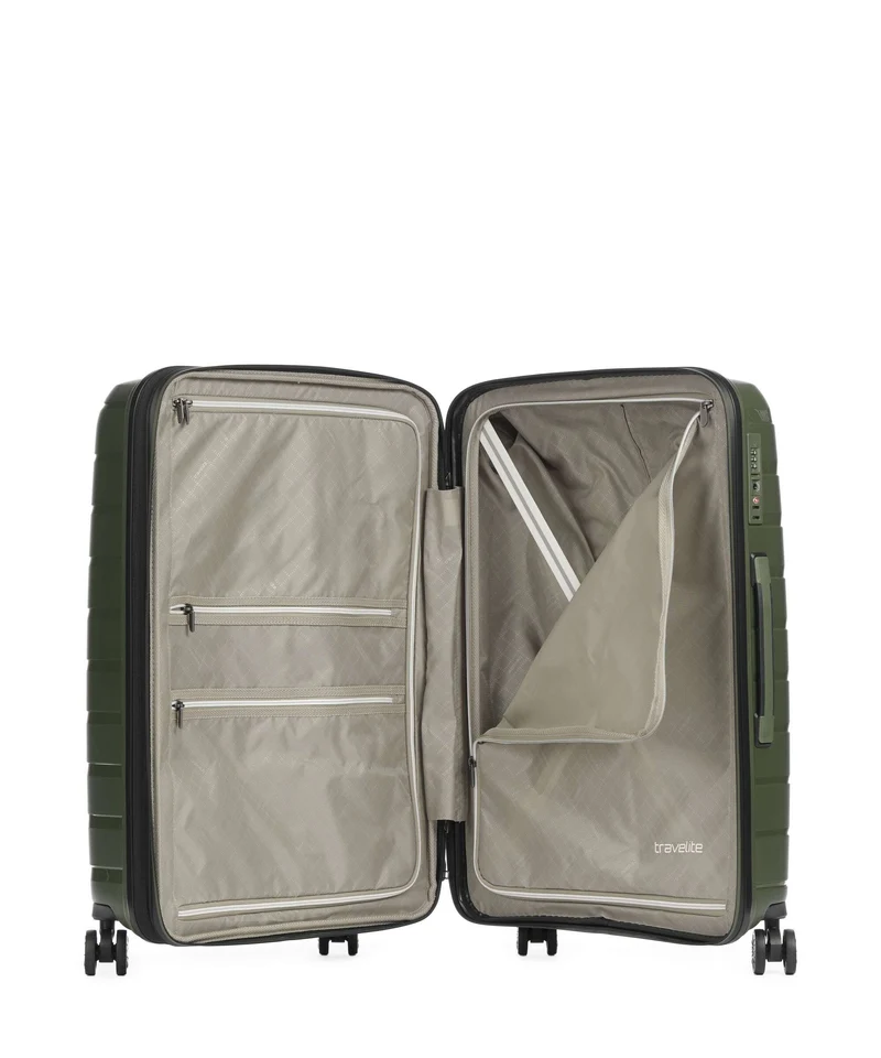 Travelite Air Base 4-Rollen Trolley olive