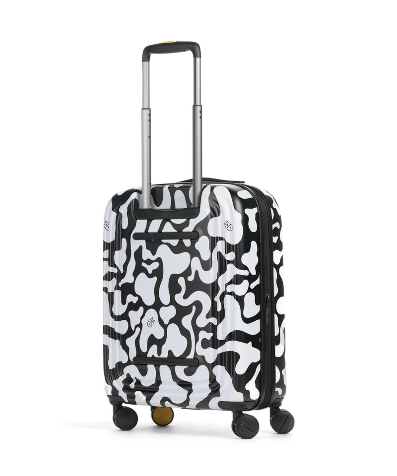 Mandarina Duck Logoduck+ Moire 4-Rollen Trolley moire