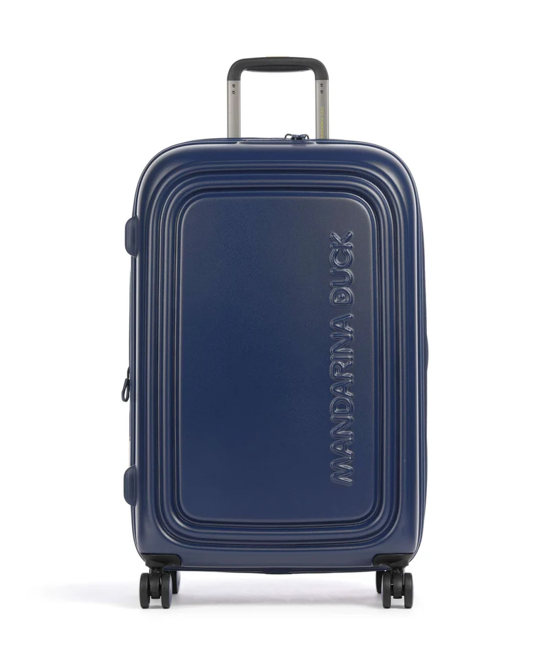 Mandarina Duck Logoduck+ 4-Rollen Trolley deep blue