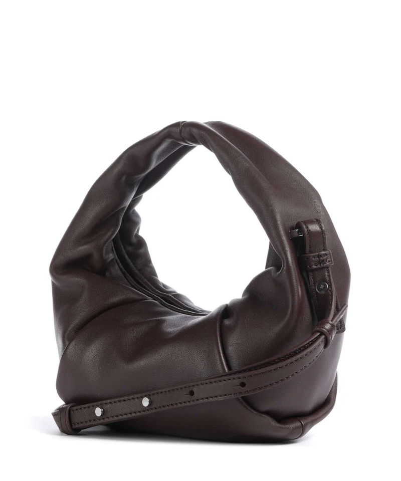 Les Visionnaires Greta Essential Silky Mini Umhängetasche aubergine