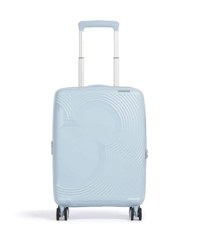 American Tourister Mickey Magic 4-Rollen Trolley mickey pastel blue