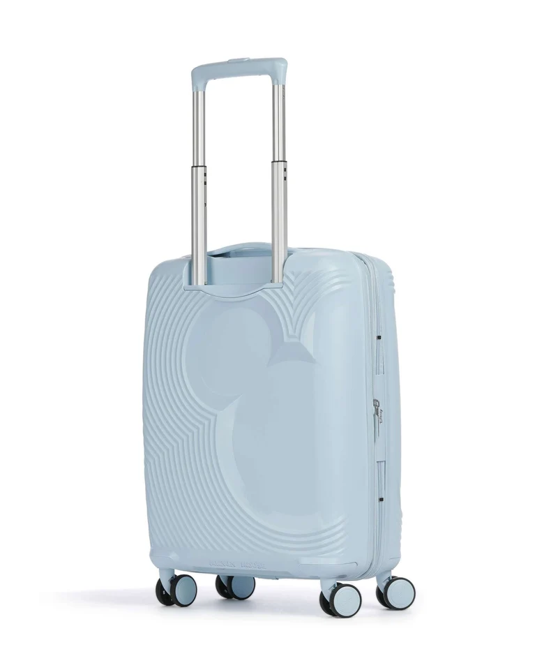 American Tourister Mickey Magic 4-Rollen Trolley mickey pastel blue
