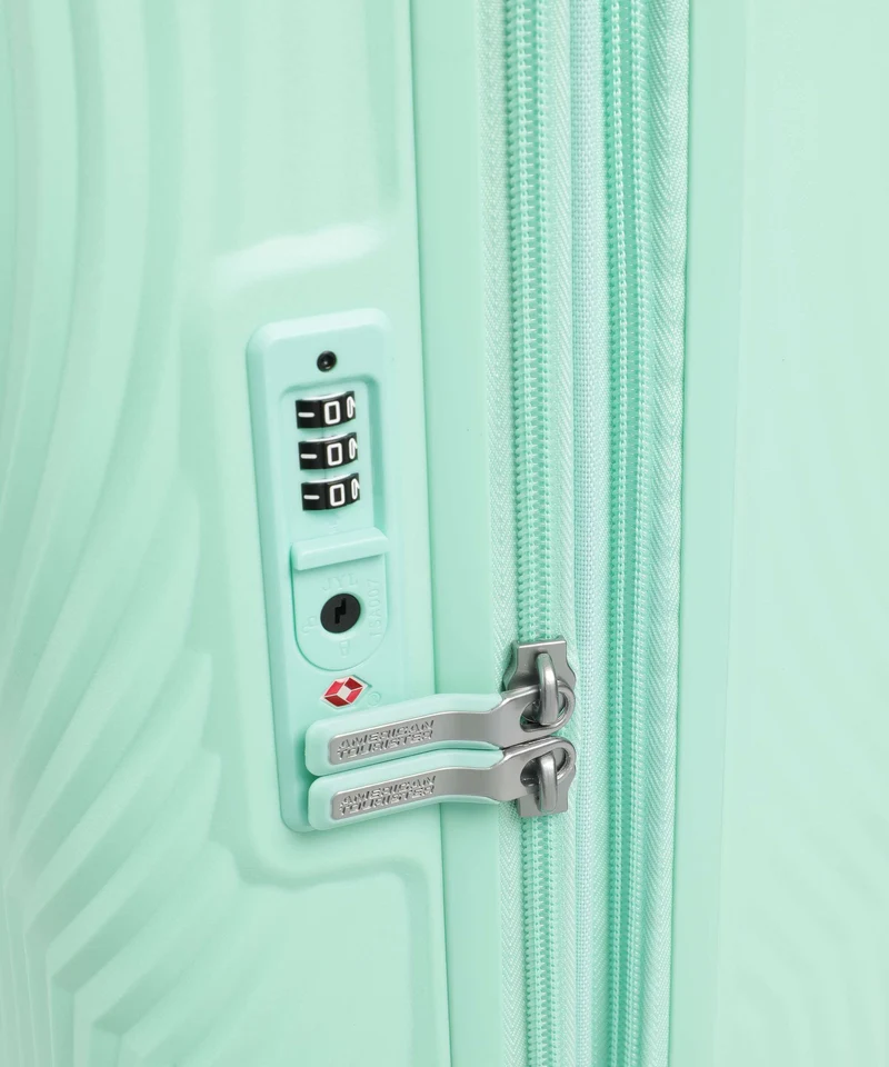 American Tourister Mickey Magic 4-Rollen Trolley mickey jelly mint