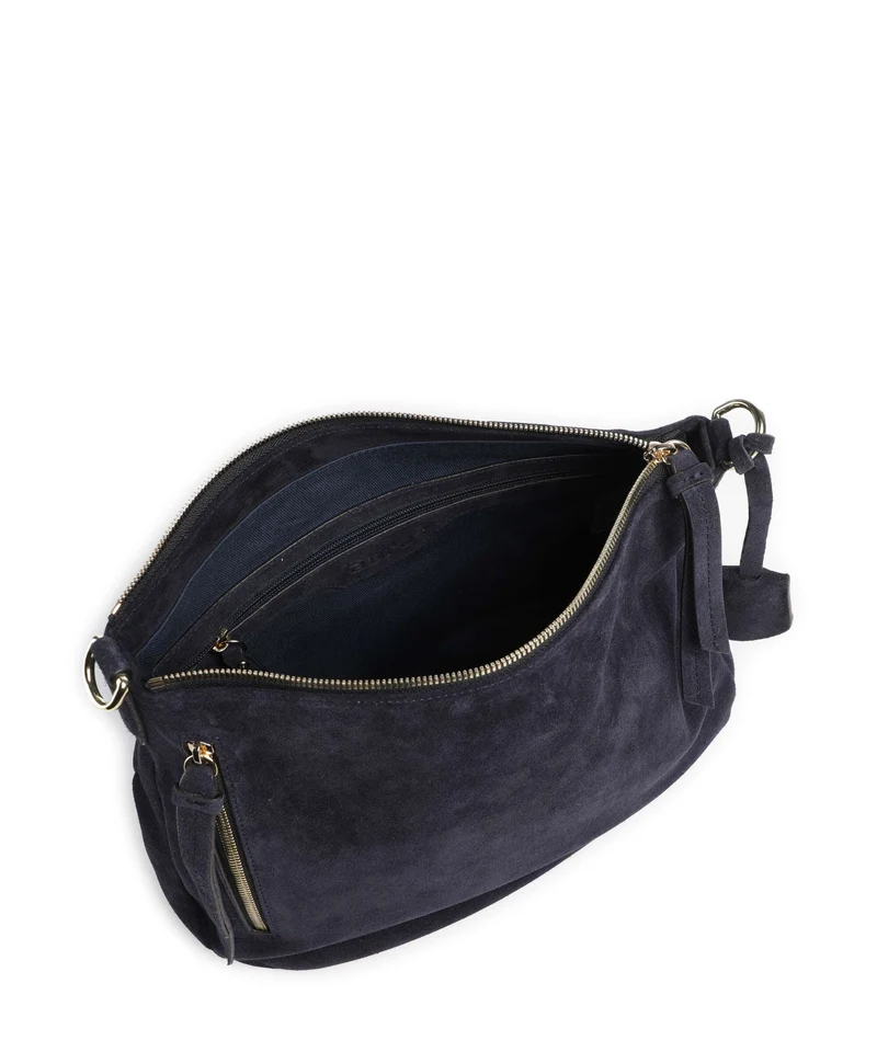 Abro Suede Juna Small Beuteltasche navy