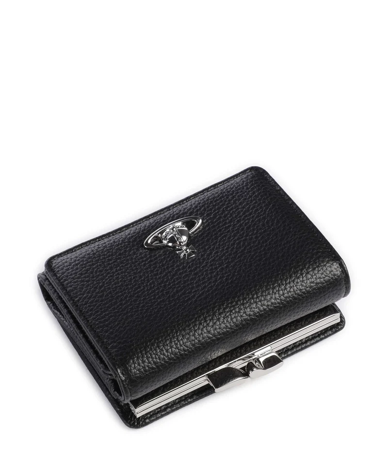 Vivienne Westwood Frame Grain Small Geldbörse black