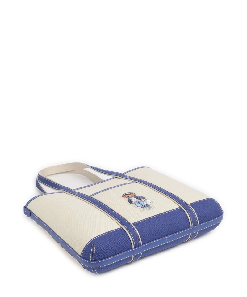 Polo Ralph Lauren Bear Spring Shopper ecru/ indigo sky