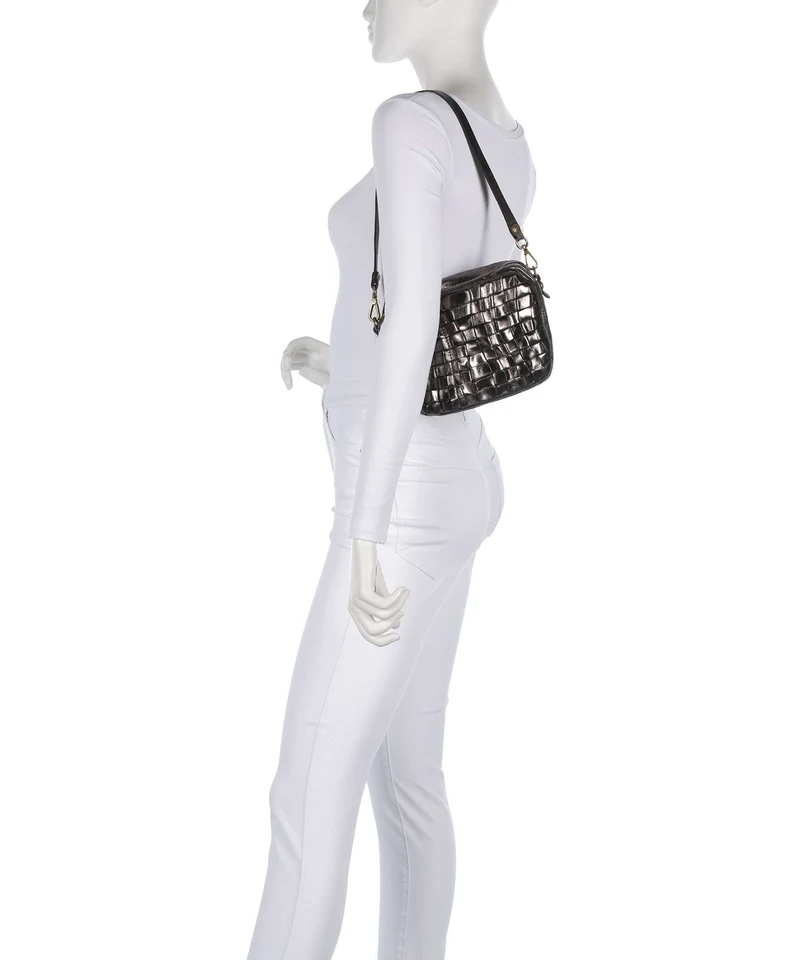 Campomaggi Schultertasche lead grey