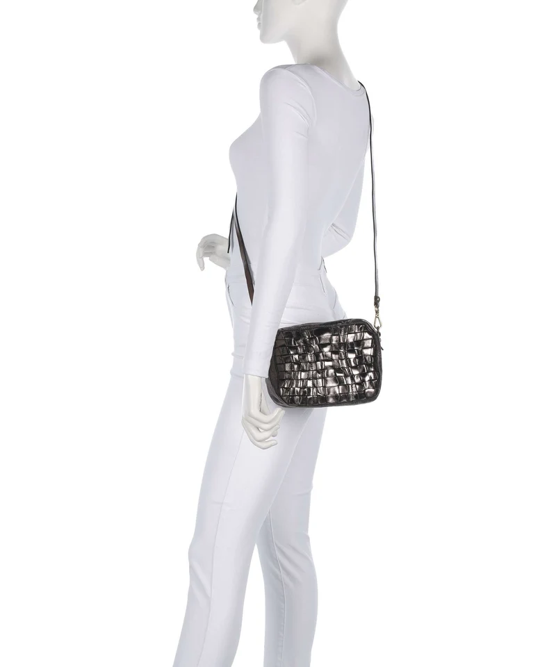 Campomaggi Schultertasche lead grey