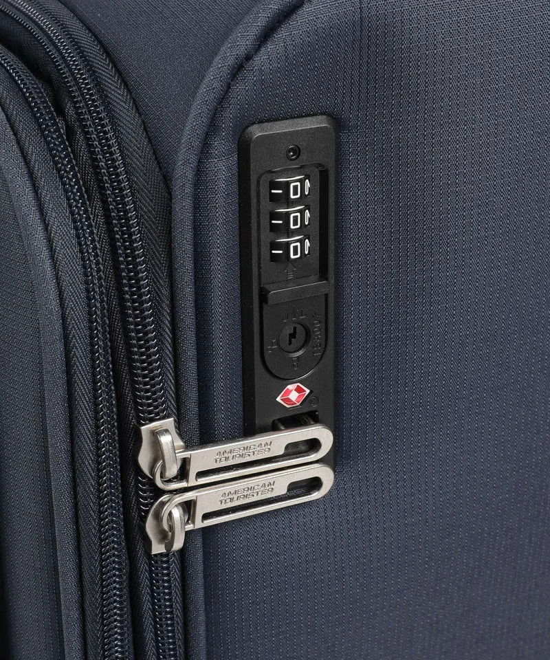 American Tourister Cloudrider S 4-Rollen Trolley sky navy