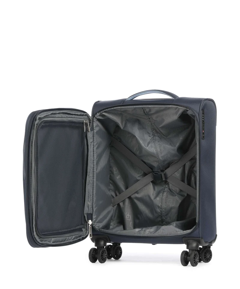American Tourister Cloudrider S 4-Rollen Trolley sky navy