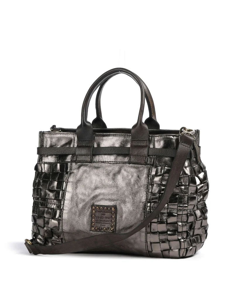 Campomaggi Handtasche lead grey