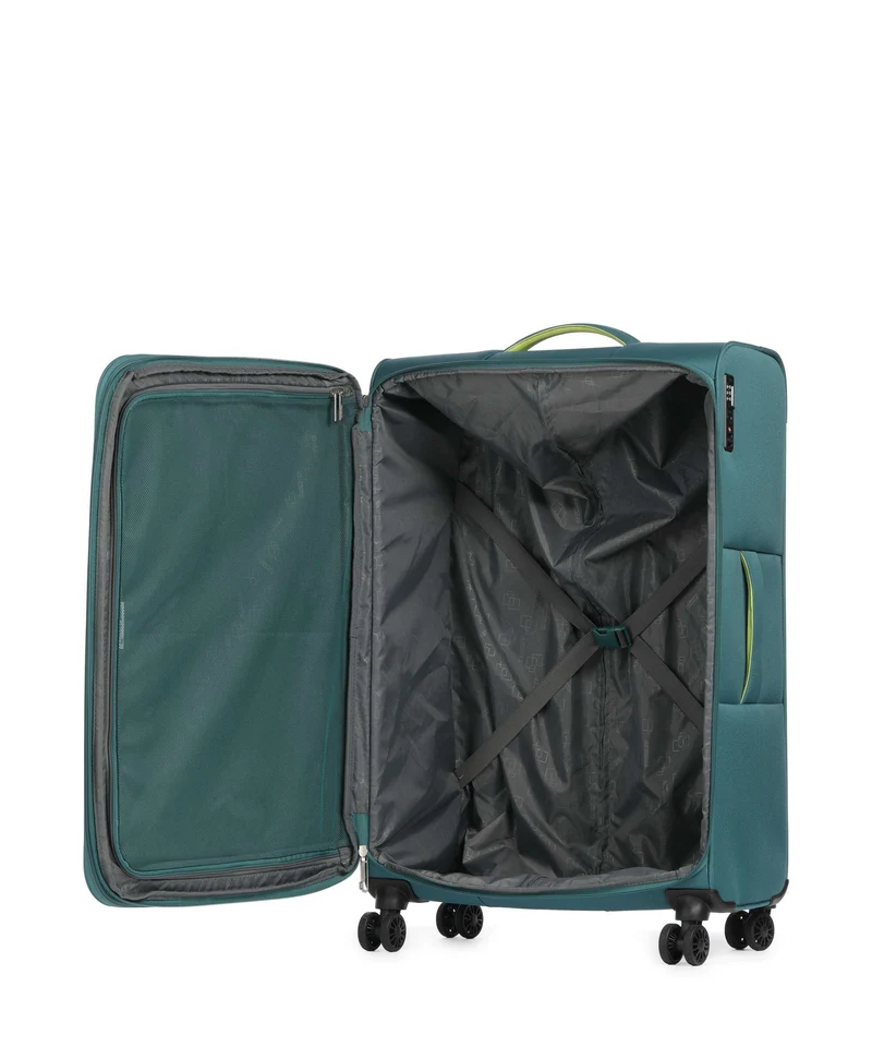 American Tourister Cloudrider L 4-Rollen Trolley misty teal