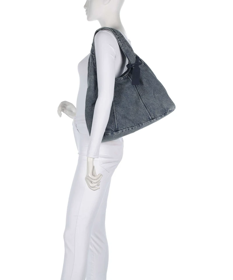 Les Visionnaires Paz Denim Essential Beuteltasche washed denim
