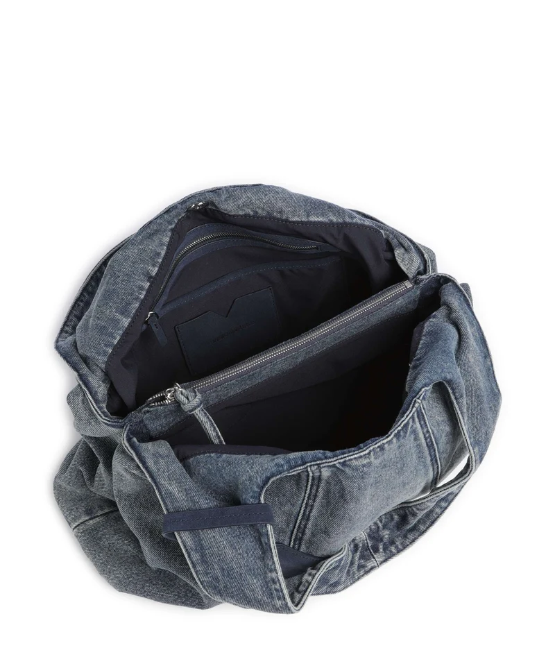 Les Visionnaires Paz Denim Essential Beuteltasche washed denim