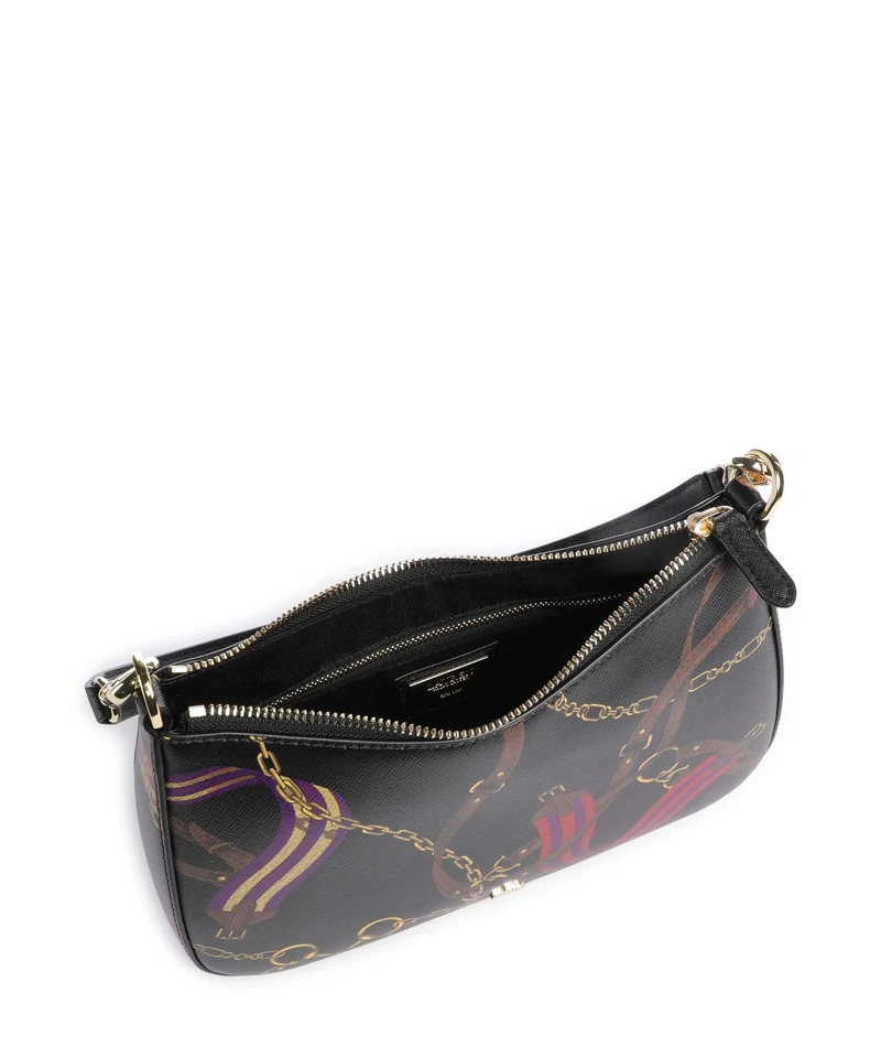 Lauren Ralph Lauren Danni 26 Schultertasche holiday equestrian belting/black