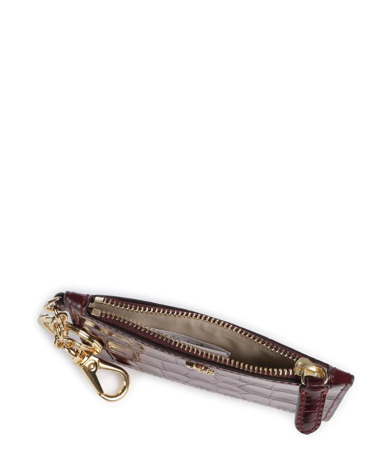Lauren Ralph Lauren Small Kreditkartenetui dark garnet