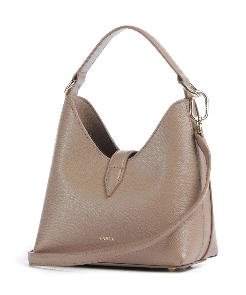 Furla Iride Mini Umhängetasche greige