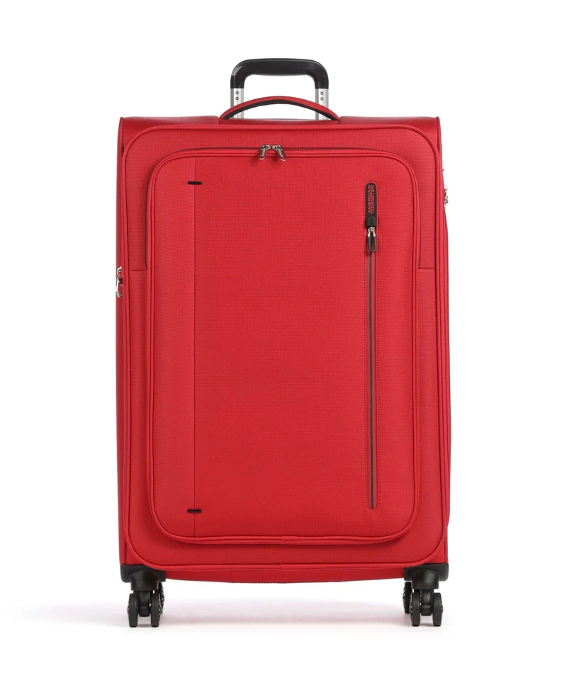 American Tourister Cloudrider L 4-Rollen Trolley astral red
