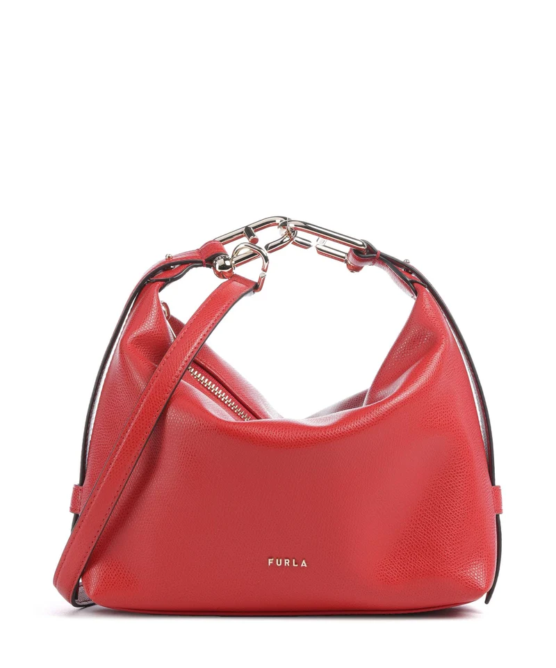 Furla Tonie Mini Schultertasche red