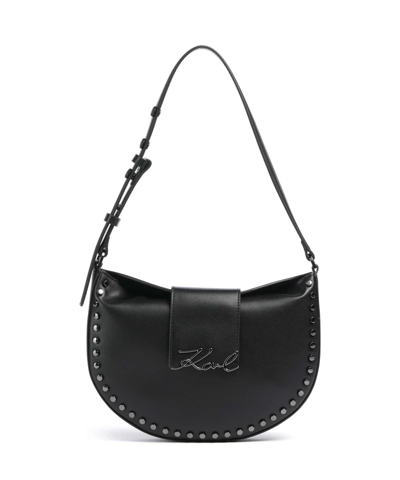 Karl Lagerfeld K/Signature Beuteltasche black embellishment