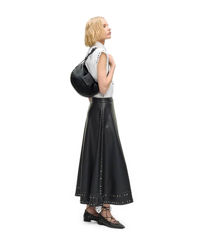 Karl Lagerfeld K/Signature Beuteltasche black embellishment
