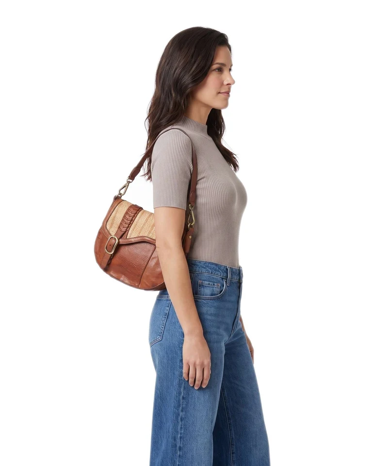 Campomaggi Schultertasche cognac