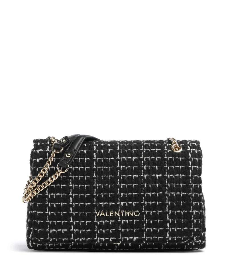 Valentino Bags Tweed Schultertasche nero/multicolour